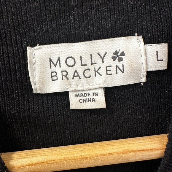 Molly Bracken Black Knit Top - Picture 3 of 3